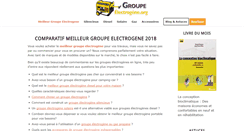 Desktop Screenshot of groupeelectrogene.org