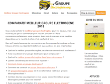 Tablet Screenshot of groupeelectrogene.org